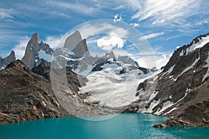 Fitz Roy mountain and Laguna de los Tres,Patagonia