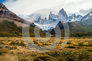 Fitz Roy mountain in National Park Los Glaciares, Patagonia, Argenti