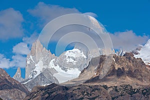 Fitz Roy mountain near El Chalten, in Patagonia, Argentina