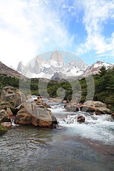 Fitz Roy mountain peak