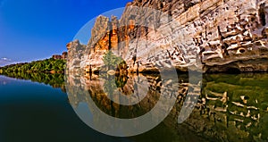 Fitzroy Rive and Geikie Gorge