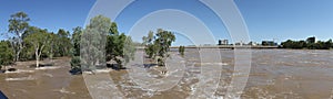 Fitzroy River Flood Panorama