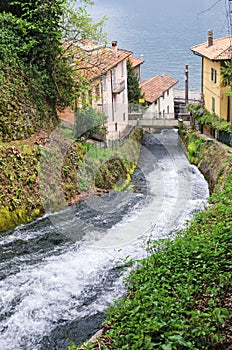 Fiumelatte Lago di Como shortest Italian river photo