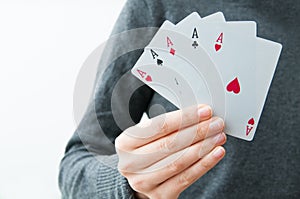 Five aces hand