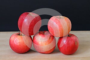 Five apples