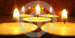 Five candles