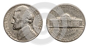 Five cents 1964