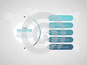 Five Chapter Infographic