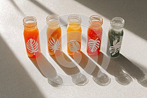 Tropical Juice Bottles