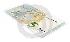 Five euro banknote