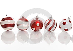 Five Festive Christmas Baubles
