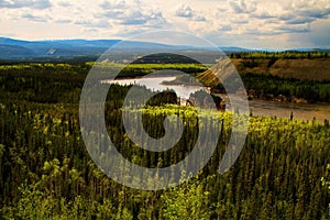 Five Finger Rapids, Yukon, Canada photo