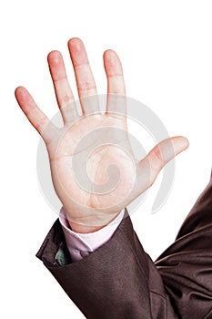 Five finger sign