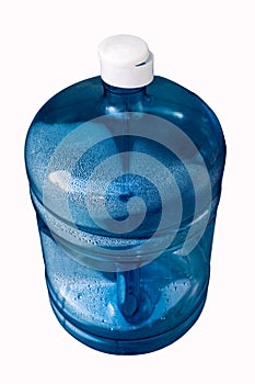 Five gallon refillable water bottles