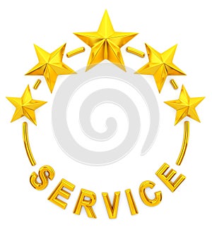 Five golden star service
