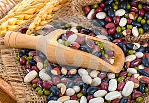 Five grains mix beans