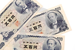 Five hundred japanese yen bill