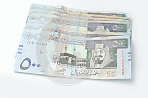 Five hundred Saudi riyals