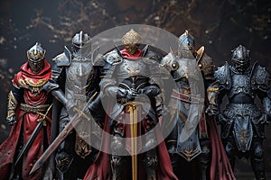 five knights of the apocalypse depiction