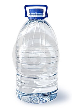 Five-liter bottle of water photo