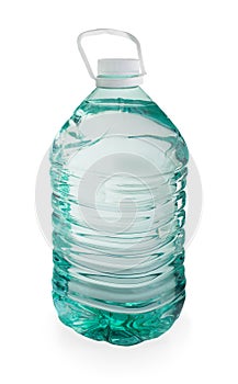 Five liter plastic bottle of pure water