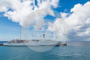 Five Masted Sailing Ship