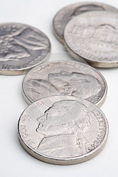 Five nickels photo