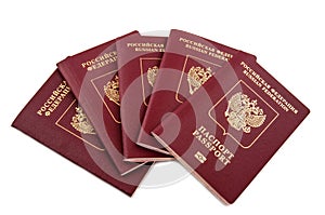 Five passports Russian Federation