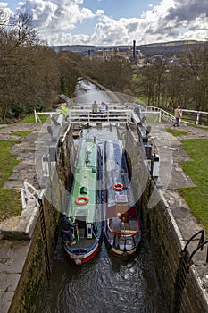 Five Rise Locks - Bingley - England