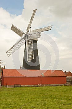 Five Sailed windmill. Bough-Le-Marsh.