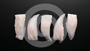 Five Sections of Pallid Formations on a Coal Backdrop Smooth and Textured Surfaces.