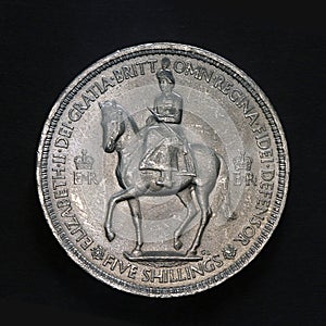 Päť šiling mince 