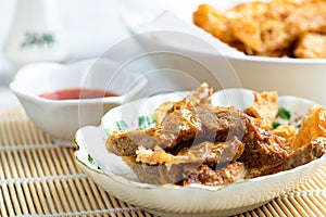 Five-spice meat rolls photo