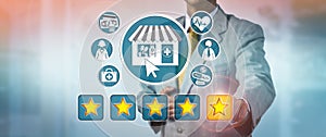 Five Star Rating for Healthcare Retail Store