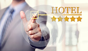 Five stars luxury Hotel accommodation and service