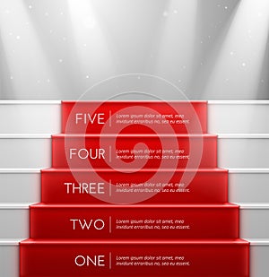 Five steps photo