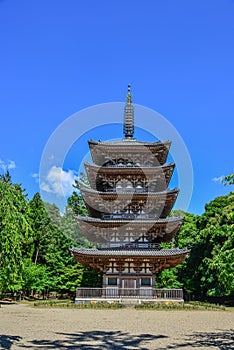 The Five-Storied Pagoda of Daigo-ji Temple