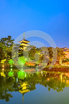 Five storied pagoda, Kofukuji Temple, Nara, Japan