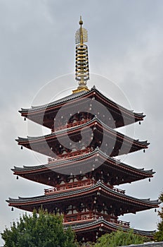 Five storied Pagoda of Senso-ji