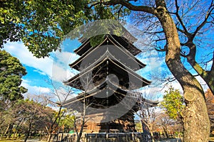 Five-Storied Pagoda, To-ji, Kyoto Japan