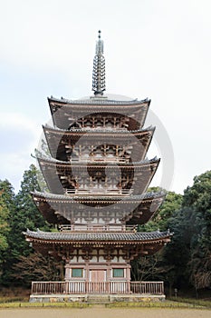 Five story pagoda of Daigo temple