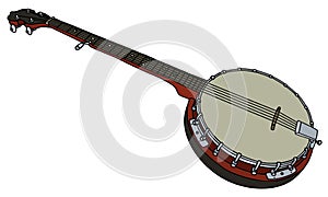 Five string banjo