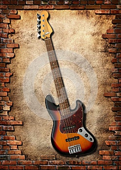 Five string bass guitar