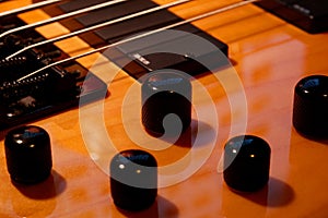 Five String Bass Up Knobs