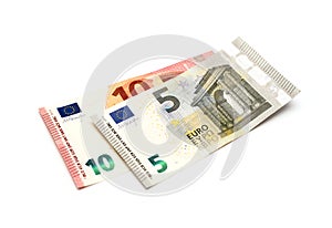 Five and ten euros