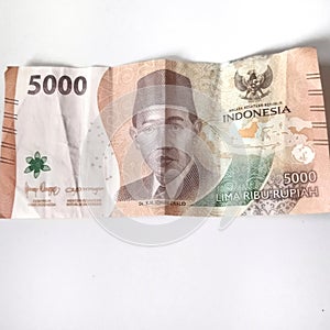 five thousand Indonesian rupiah.