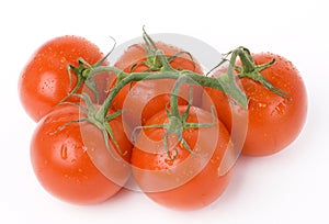 Five tomatos