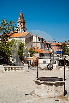 Five Wells landmark of Zadar, Croatia