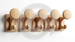 The design is minimalist emphasizing functionality and natural