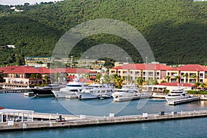 Five Yachts in St Thomas